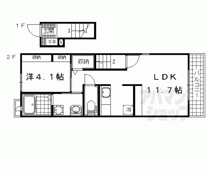 【キャメルチュイール】間取