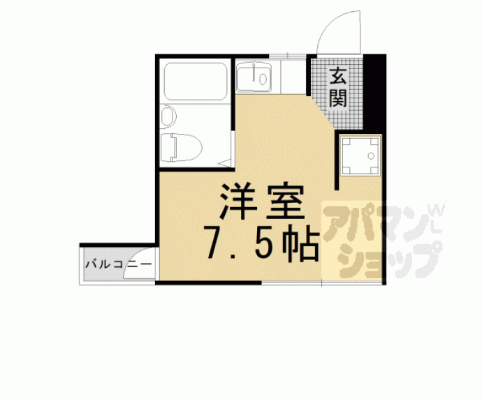【プレアール滋賀追分】間取