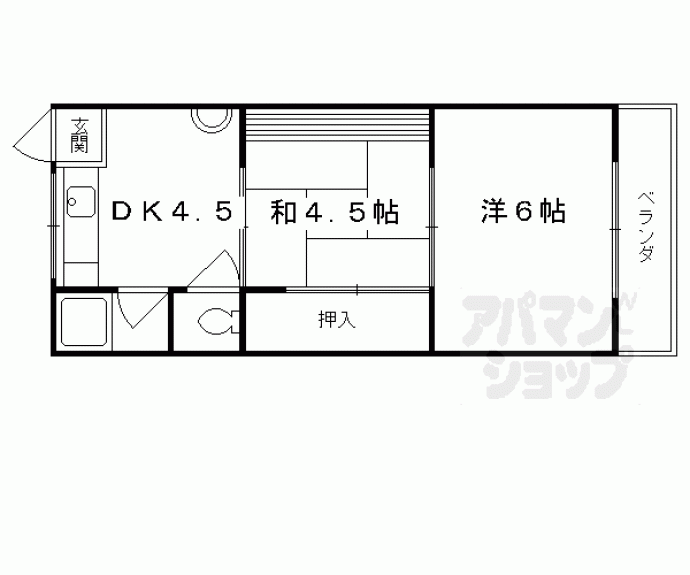 【ルネ横木】間取