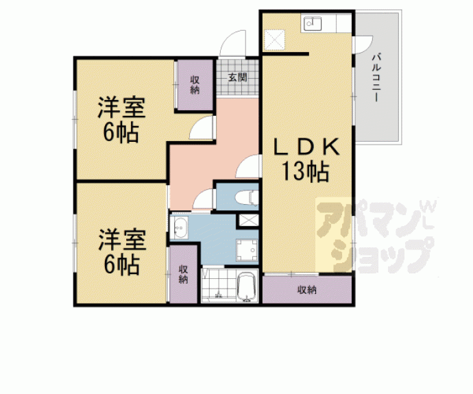 【プレージオビワコ】間取