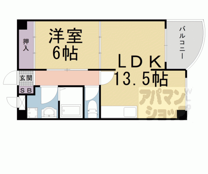 【シェモア稲葉台】間取