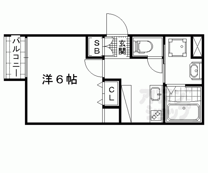 【エモン大津】間取