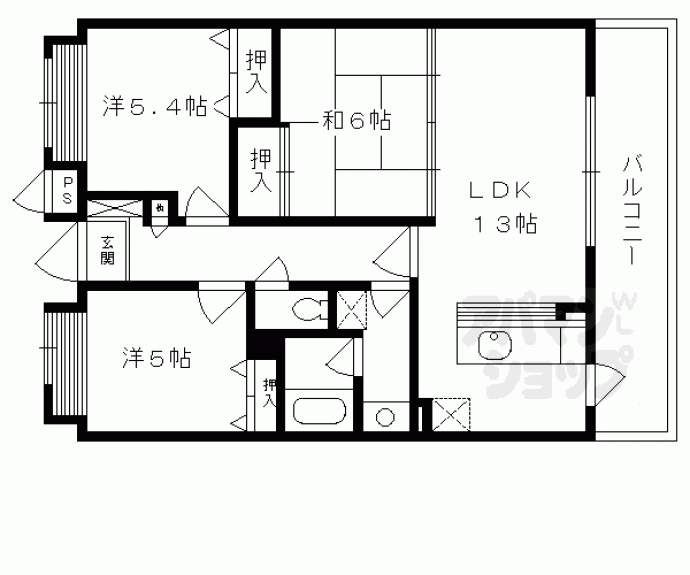 【フレッチェⅡ】間取