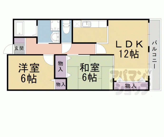 【ラ・メイジュ】間取