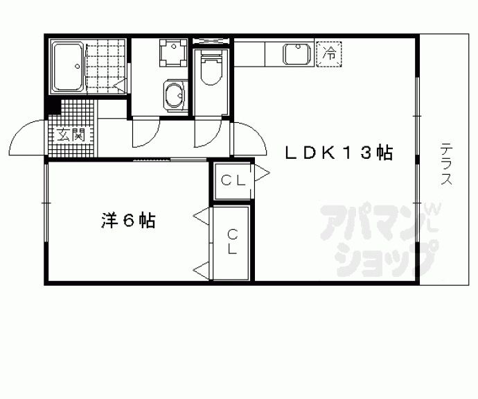 【コーラルガーデン】間取