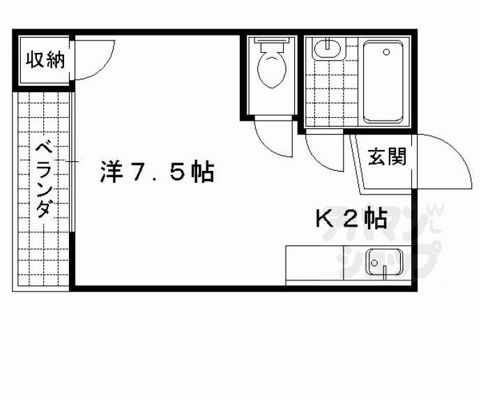【シティハイツ横木】間取