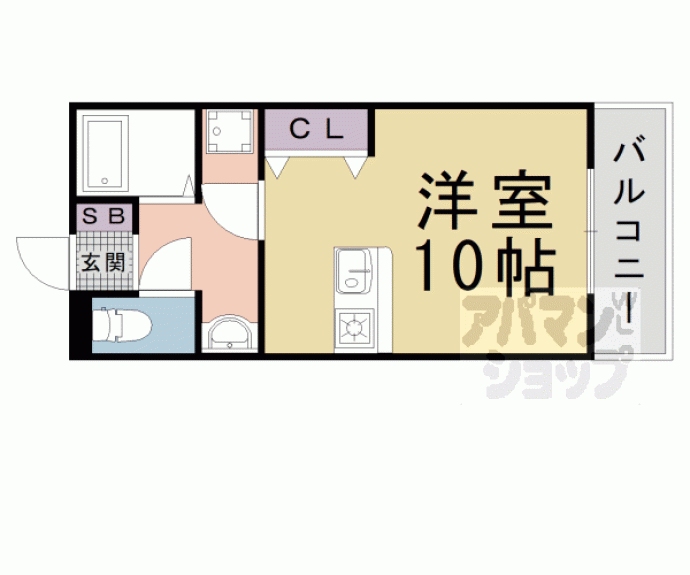 【フェイム瀬田】間取