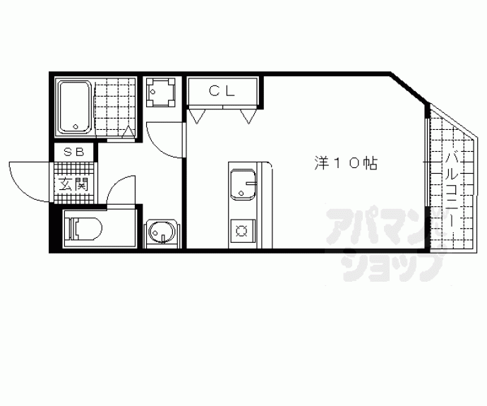 【フェイム瀬田】間取