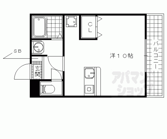 【フェイム瀬田】間取