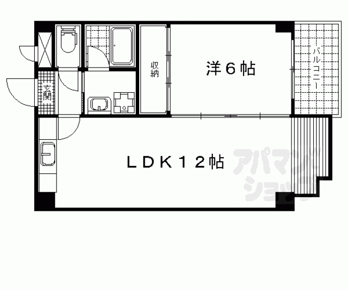 【ステージハウス万石】間取