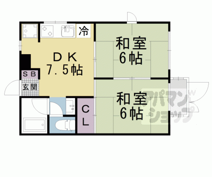 【ピア長等山】間取