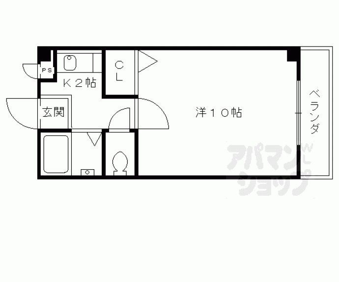 【レイクハウス堅田】間取