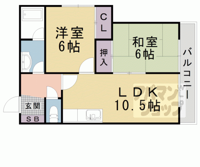 【パストラルホーム】間取