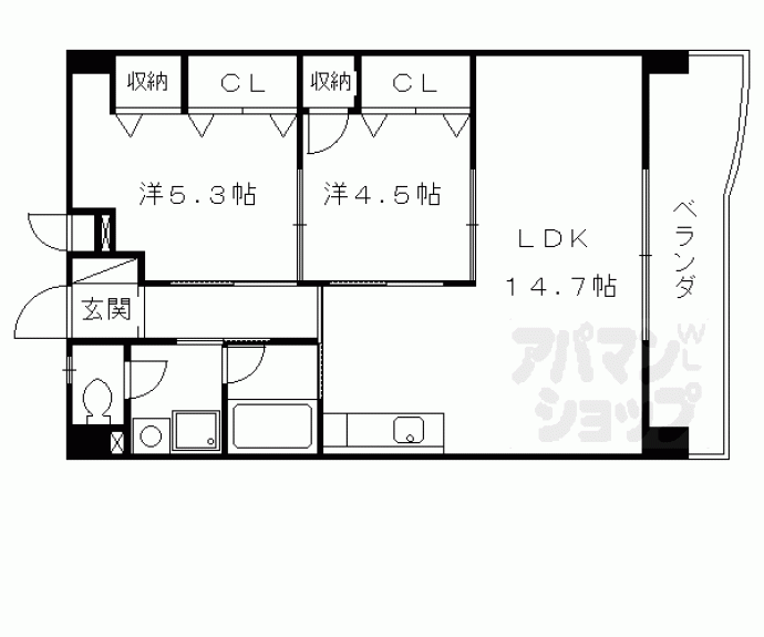 【グレース・シノキ】間取
