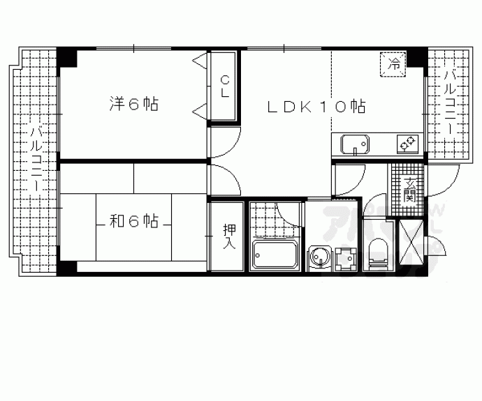 【プレディオ・サン】間取