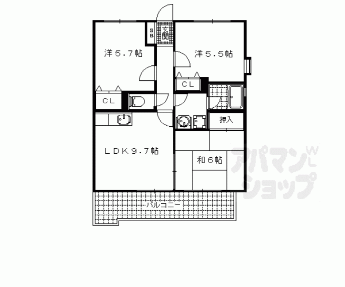 【メゾンファミーユ】間取
