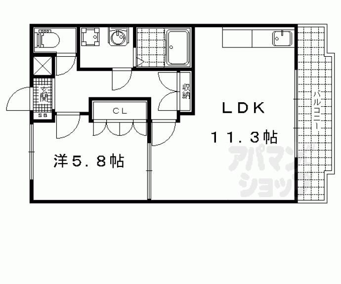【アプリーレ】間取