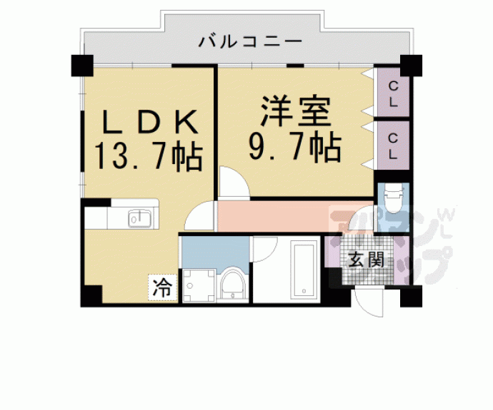 【ガーデンシティ柳ヶ崎】間取