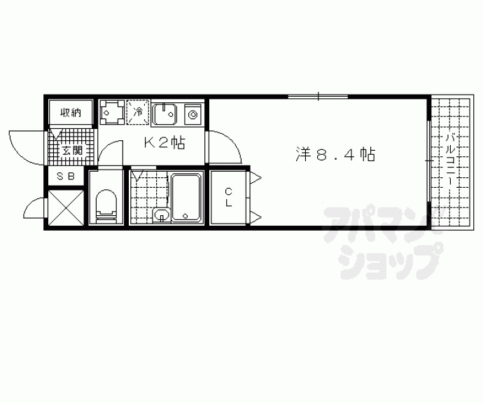 【KYOマンション】間取