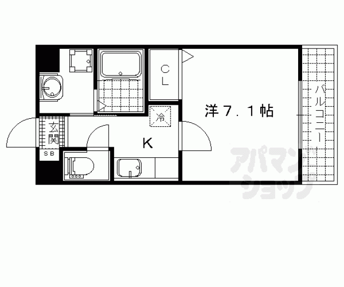 【サウスセントラル衣川】間取