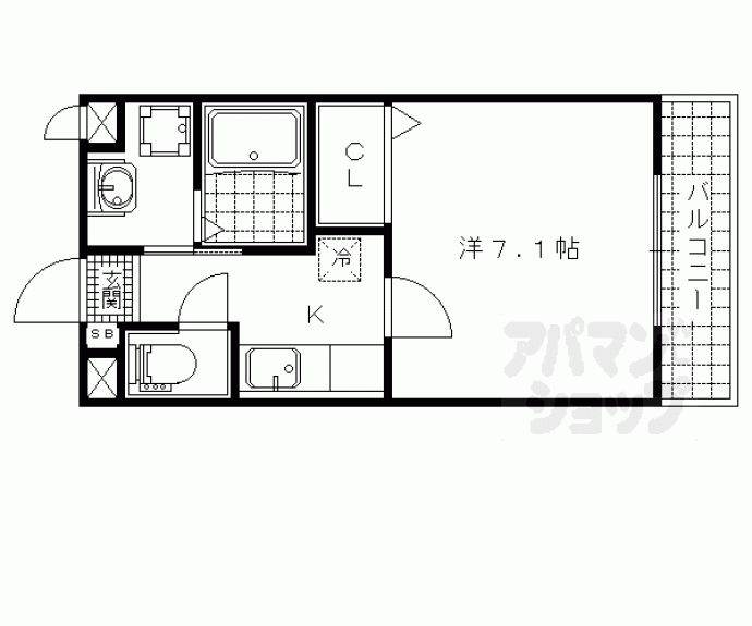 【ｍｏｍｏの樹】間取