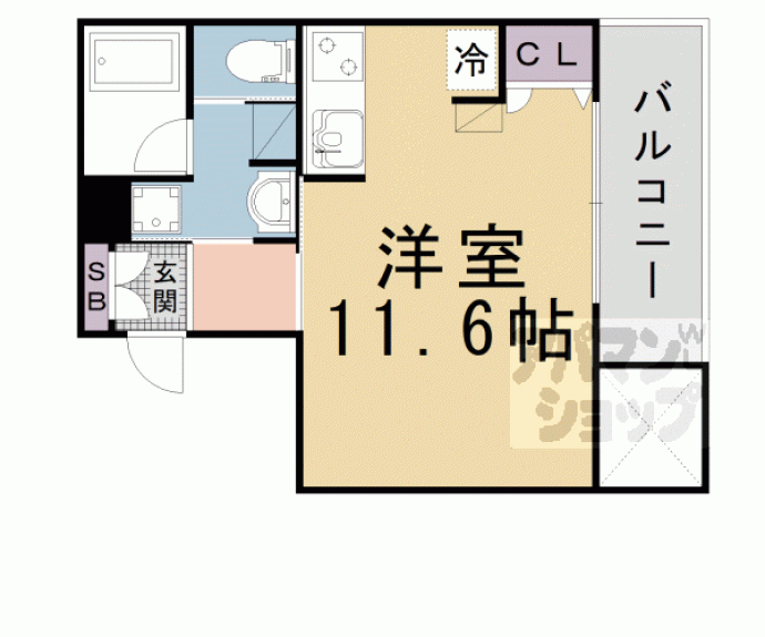 【ミラージュにおの浜】間取