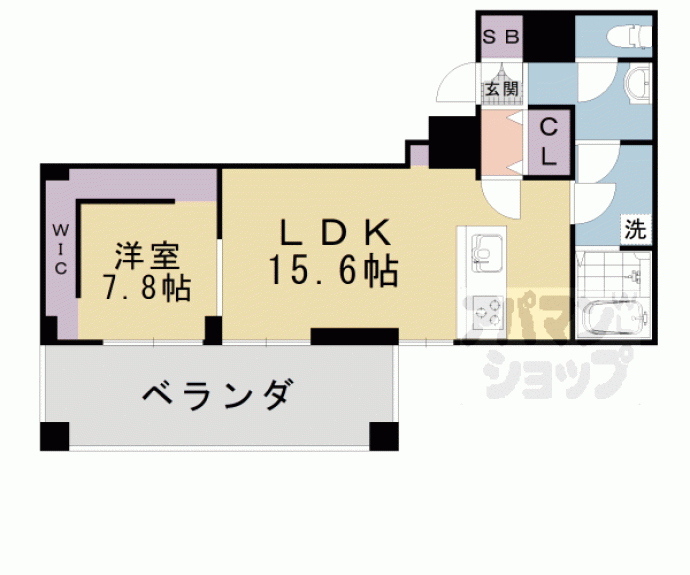 【ミラージュにおの浜】間取