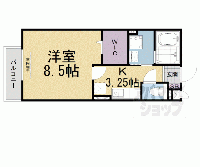 【モナリエ大江】間取