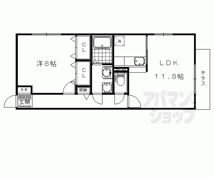 【メゾン幸新Ｔ】間取