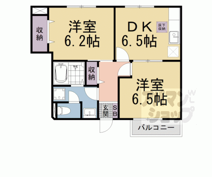 【アウローラB】間取