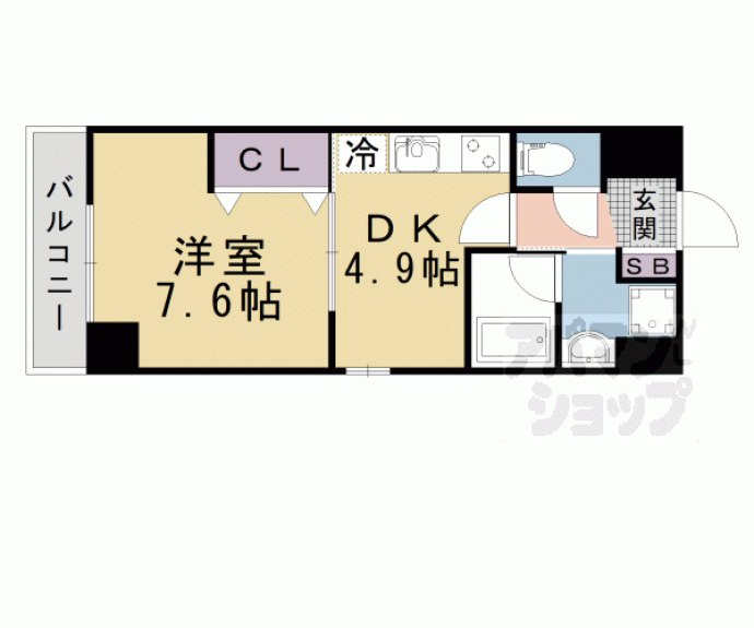 【Ｇｒｅｅｎｗｉｃｈ　ｈｏｕｓｅ】間取