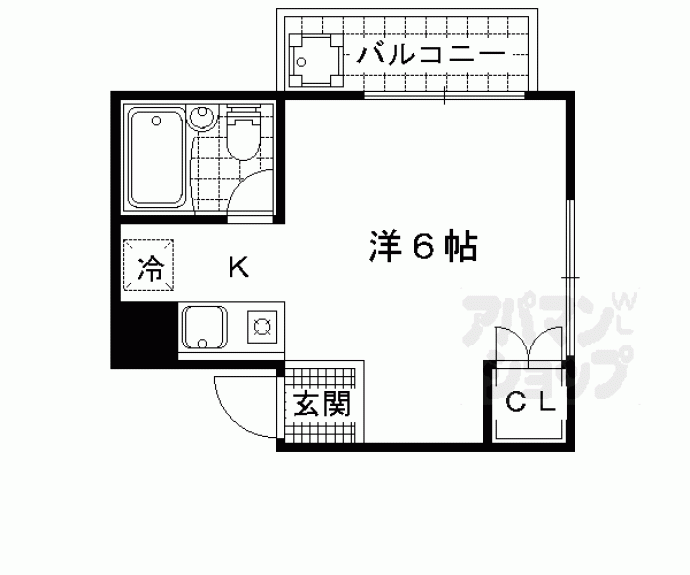 【ドミノリバーサイド】間取