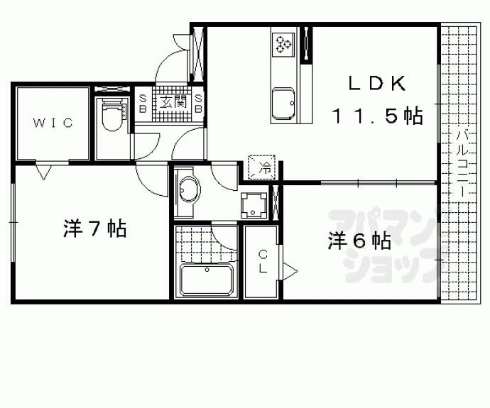 【Ｋ’ｓグレイス】間取