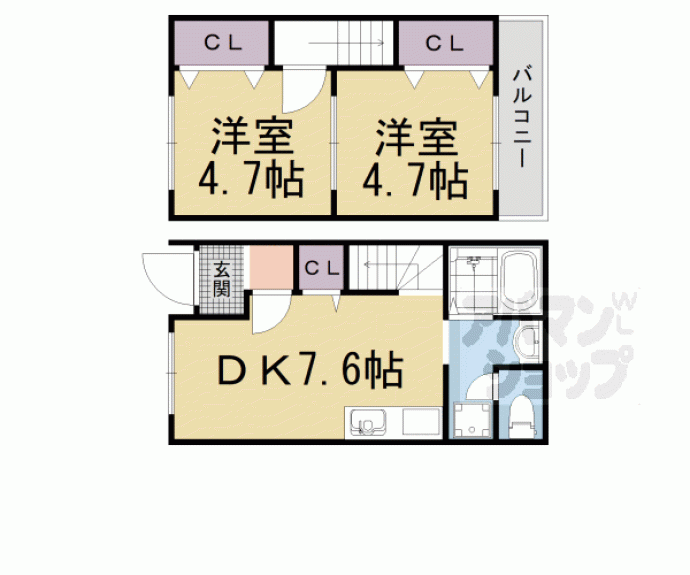 【アビタＮ・Ｙ】間取