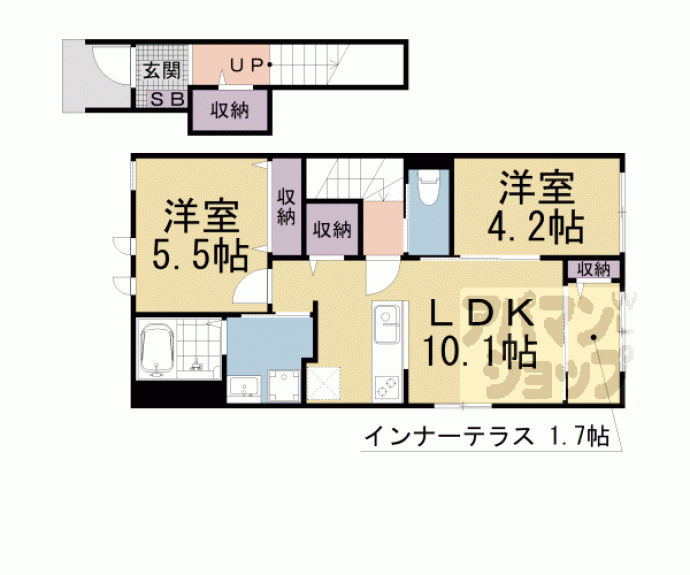 【ファインビューヒルズⅢ】間取