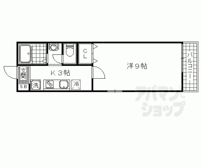 【ＮＦ別保ハイツ】間取
