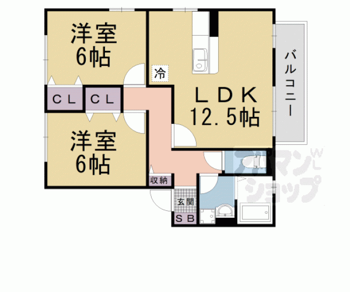 【カサベルデ】間取