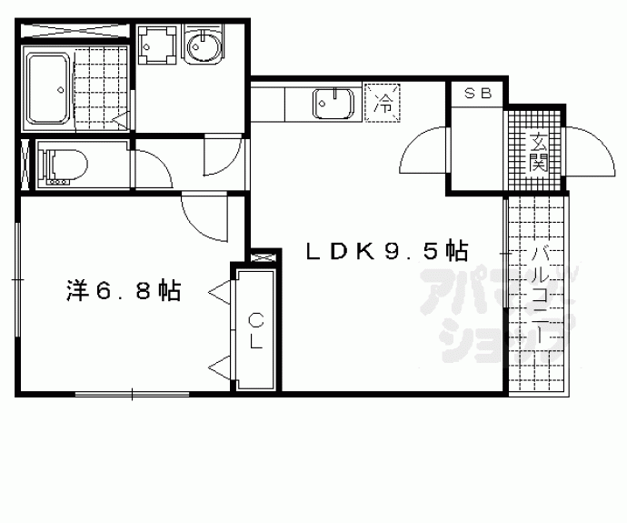【スターウィング西Ⅴ】間取