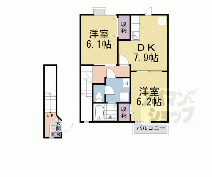 【アウローラＡ】間取