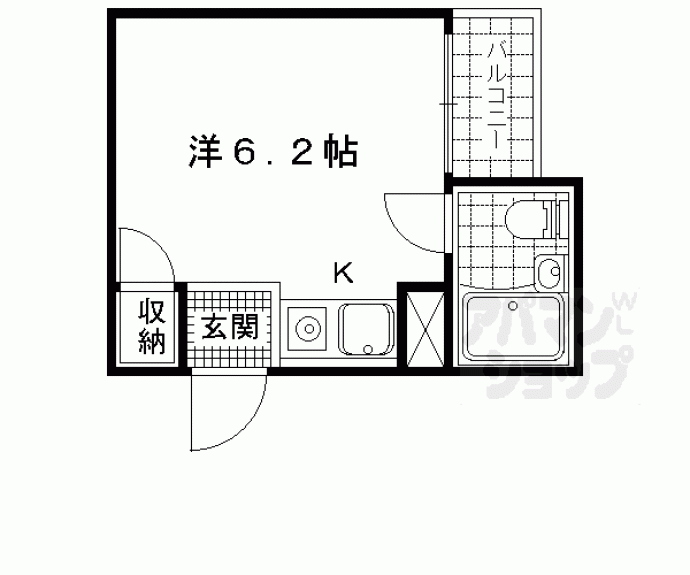 【レイクフェスタ大津】間取