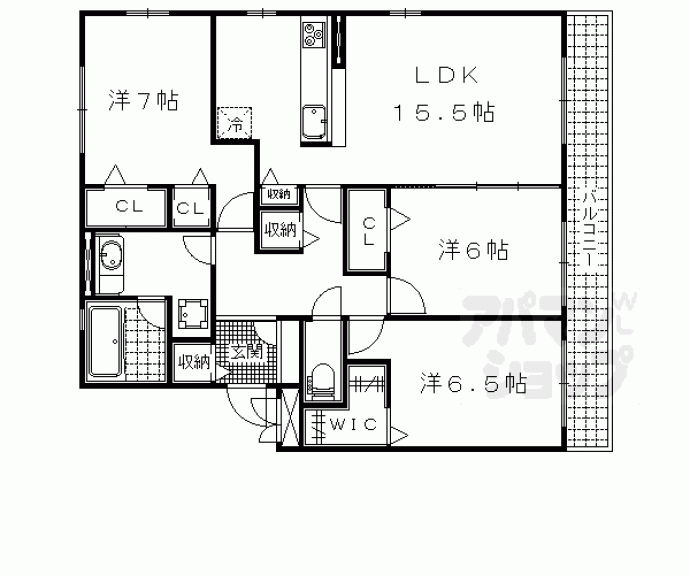 【グランドルミエール】間取