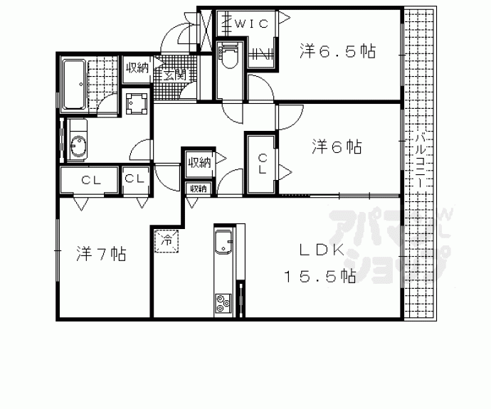 【グランドルミエール】間取