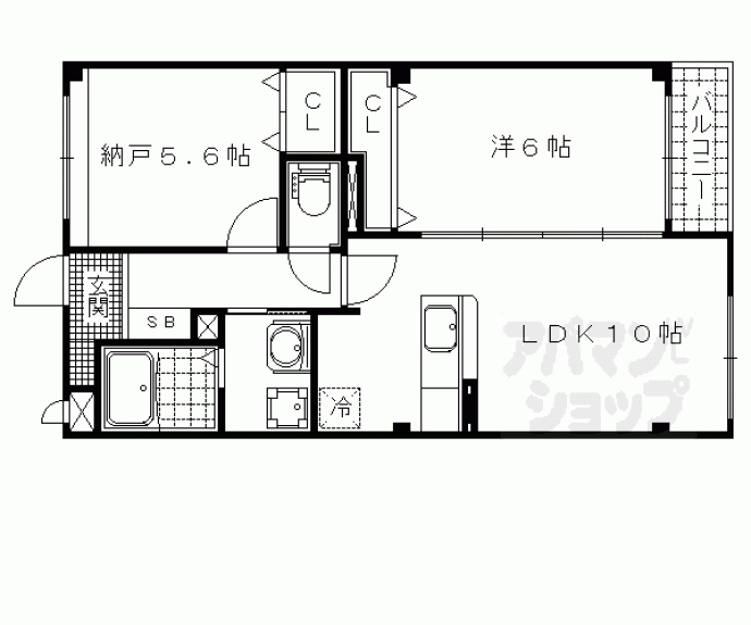 【マジコール コーポ】間取