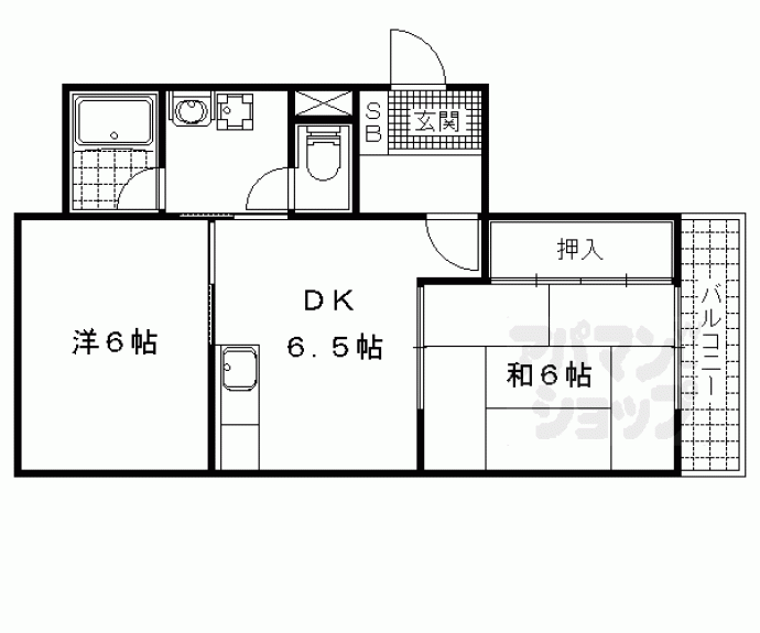 【ルジェンテ大津】間取