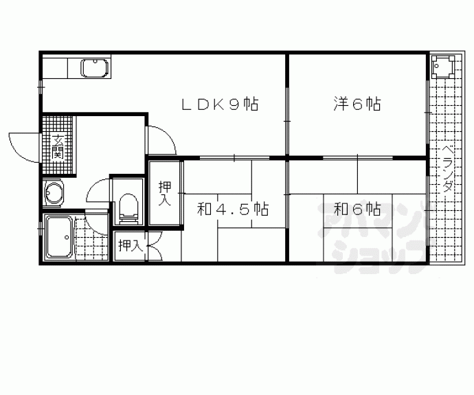 【藤マンション】間取