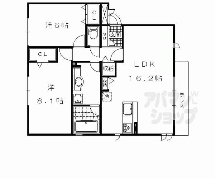 【Ｓｔａ．　Ｐｌｕｓ　ｗａｎ】間取