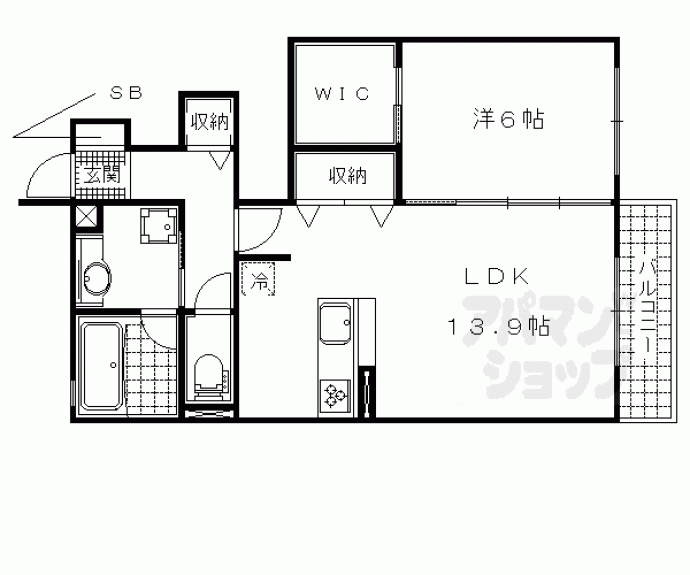 【Ｌｉｌｙ　Ｏａｋ】間取