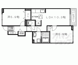 【レークサイドナカノⅡ】