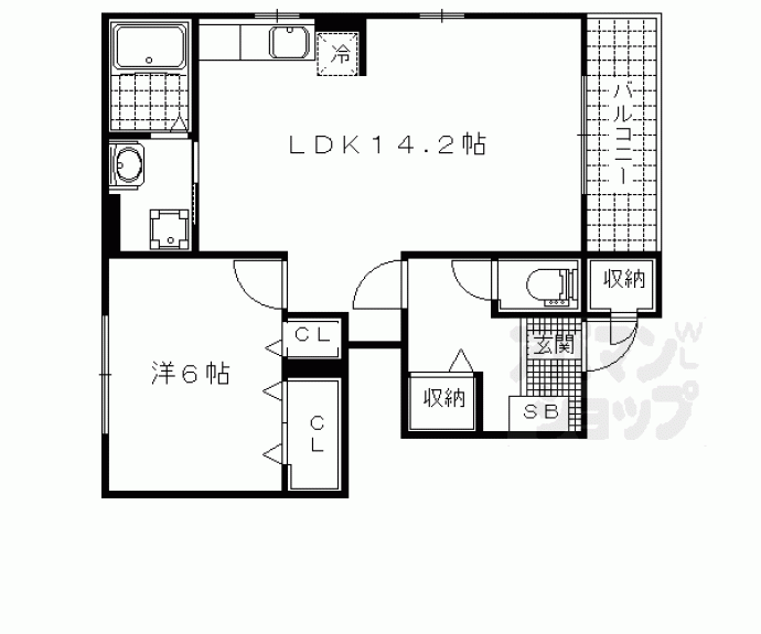 【ベル　フィオーレ】間取