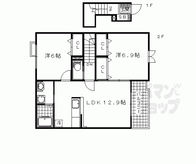 【ベル　フィオーレ】間取